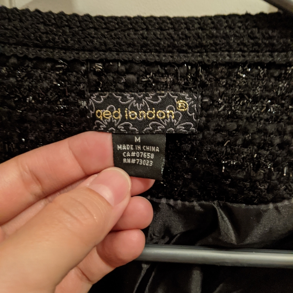 Cropped Tweed blazer - Picture 4 of 5